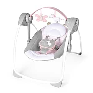 Ingenuity tragbare Babyschaukel Flora the Unicorn