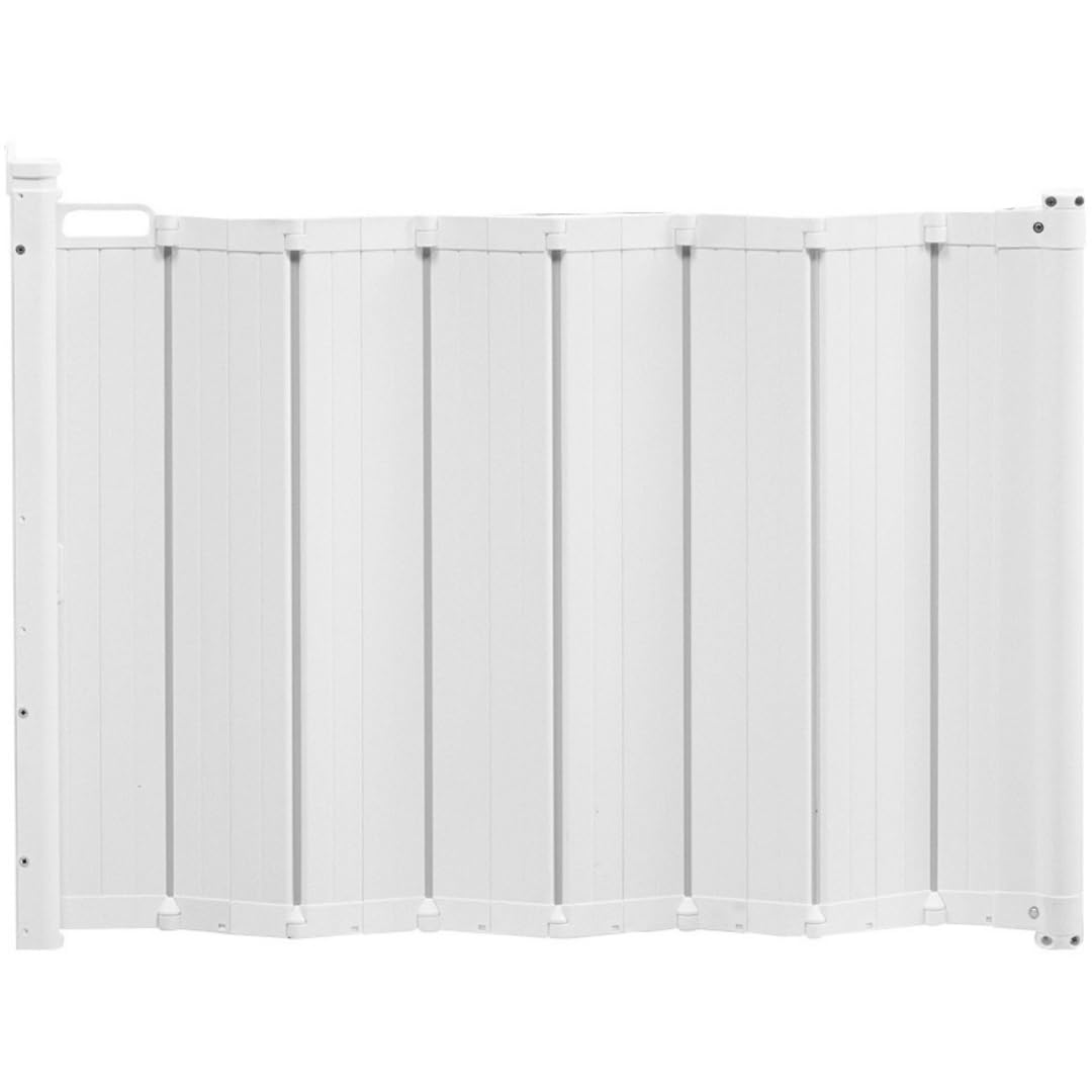 BabyDan Guard Me Extra breit, Auto Einziehbares Treppenschutzgitter, passt für Öffnungen zwischen 55-113,5 cm