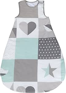 roba Schlafsack Happy Patch Mint, 90 cm