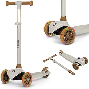 LIONELO Jessy Premium Dreirad-Kinderroller mit LED-Rädern