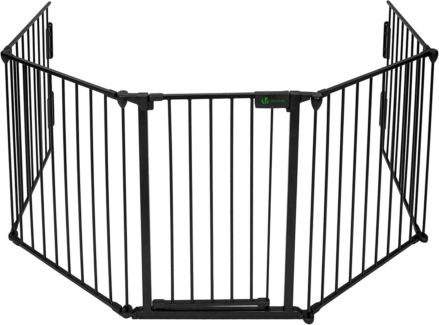 VOUNOT Kaminschutzgitter Metall - 300cm schwarz