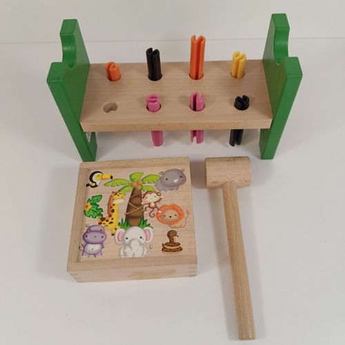 Eichhorn Holzspielzeug Set 