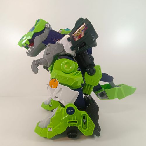 VTech Switch & Go Dinos RC Roboter und Dinosaurier T-Rex grün