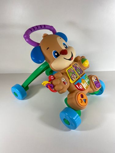 Fisher-Price Lernspaß Hündchen Lauflernwagen (italienische Version)